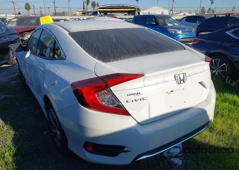 2020 Honda Civic Lx из США, поврежденный, VIN 2HGFC2F66LH528765